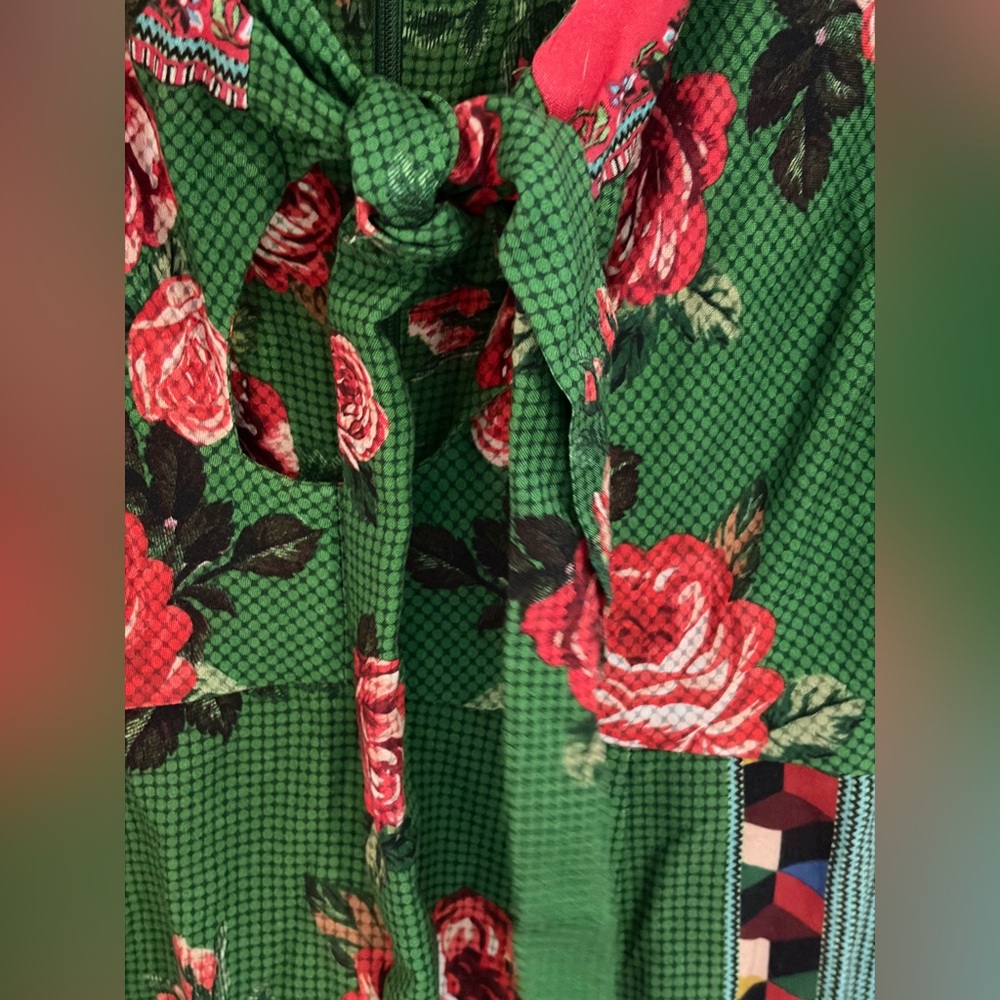 Farm Rio XS petite bolero maxi dress w/one noted flaw in the back. Priced 2 sell - Picture 8 of 15